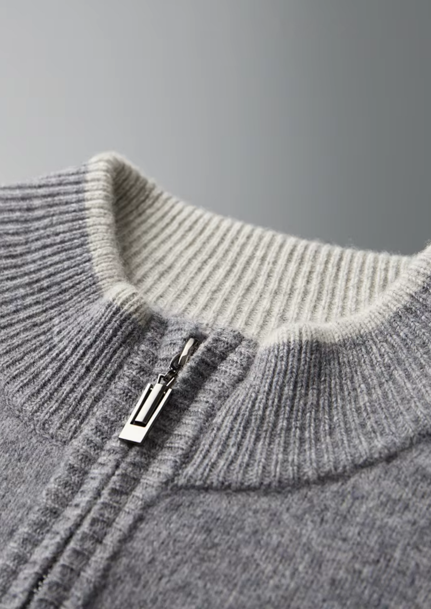 ERIC CARDIGAN MIT REISSVERSCHLUSS