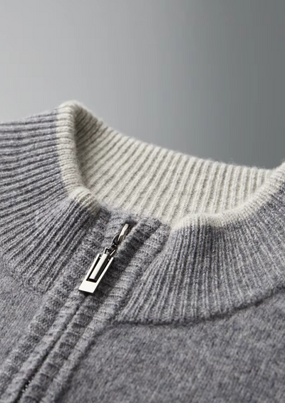 ERIC CARDIGAN MIT REISSVERSCHLUSS