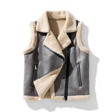 Mia | Warme und Kuschelige Damen Sherpa Winterweste – Grau