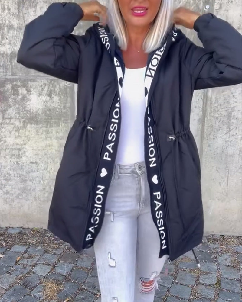 Klaudia® | Damen Jacke mit Reißverschluss