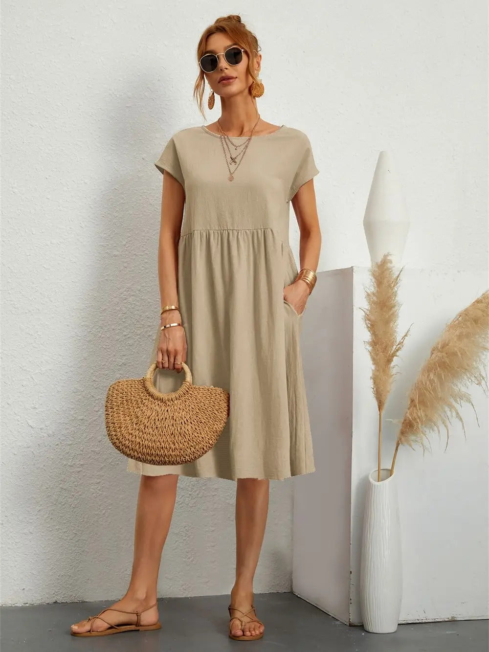Gottlinde - Vintage-Sommerkleid Für Damen