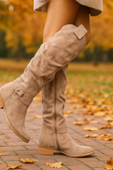 Blythe | Komfortable & Stilvolle Stiefeletten – khaki