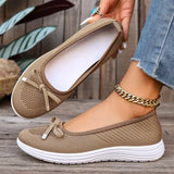 Odelia | Leichte Komfort-Slipper aus Strick – Braun