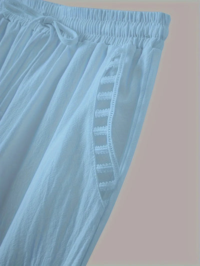 Tracey - Kontrast Besatz Verkürzt Hose