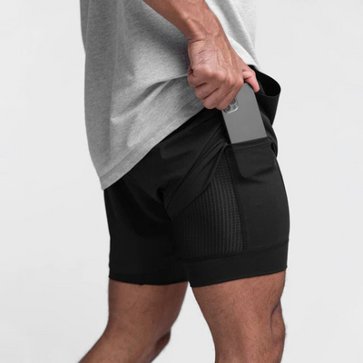 Jean-christophe – Atmungsaktive Fitness-Shorts für Sommer