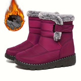 Britta | Wasserdichte Damen Daunenstiefel – Rot