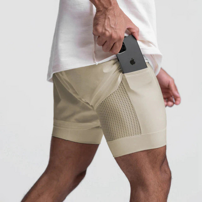 Jean-christophe – Atmungsaktive Fitness-Shorts für Sommer