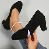 Alina | Damen Pumps stilvoll modern elegant chic – Schwarz