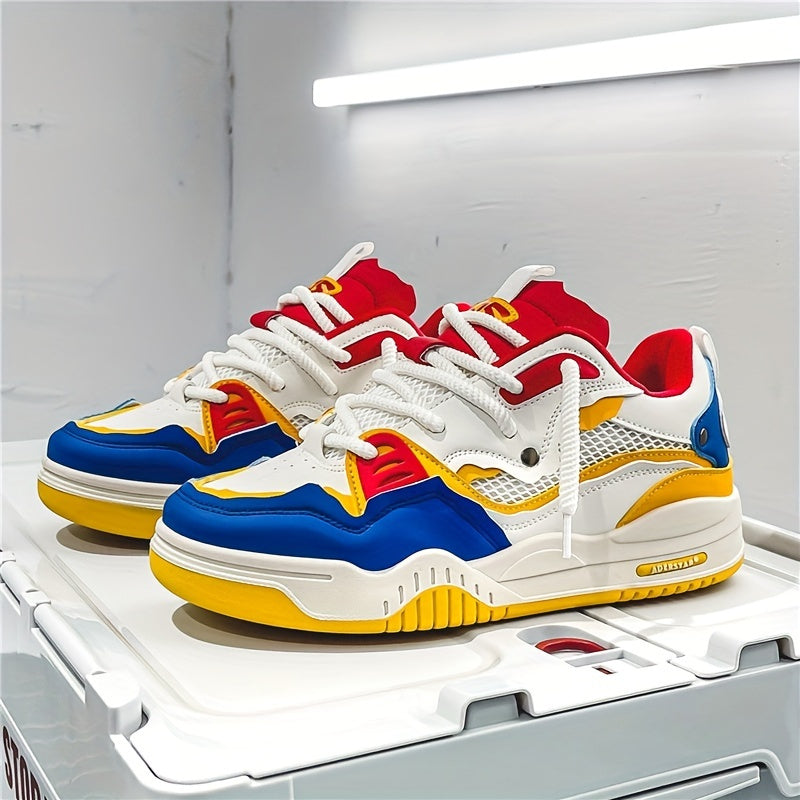 Herren Stilvolle Schnür-Skate-Sneaker mit Gutem Grip | Ideal für das tägliche Tragen