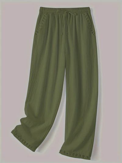 Tracey - Kontrast Besatz Verkürzt Hose