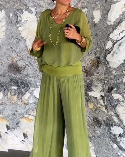 Anfisa - Zweiteiliges Bohemian Set