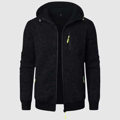 Jamal – Herren-Sport-Kapuzenjacke mit Reißverschluss
