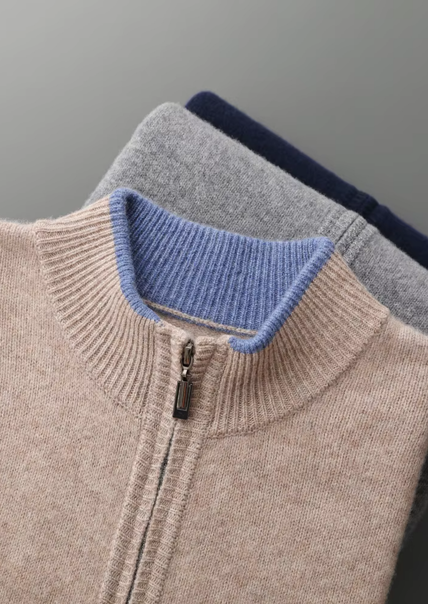 ERIC CARDIGAN MIT REISSVERSCHLUSS