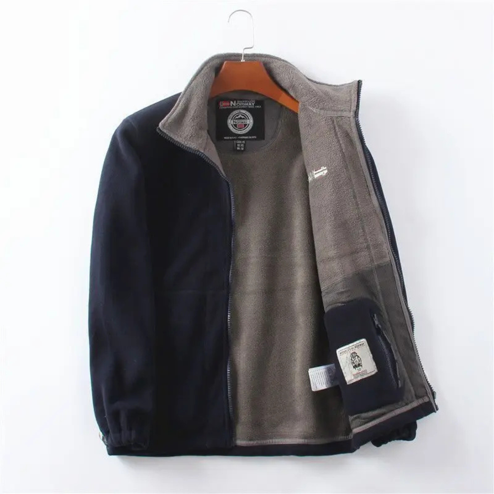 Alfedro – Herren-Fleecejacke mit skandinavischem Design
