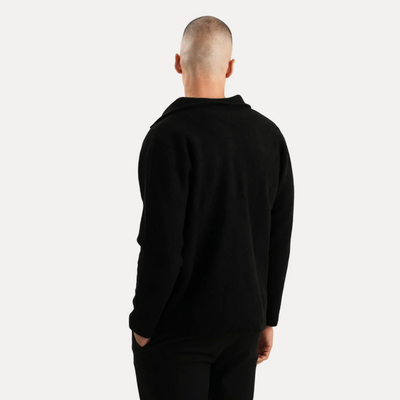 Herren Warme Stylische Winter Strickjacke | Vordertasche