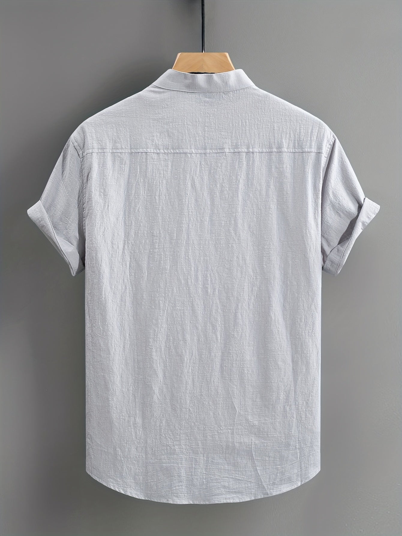 Tejada - Lässiges Baumwollhemd Mit Tasche