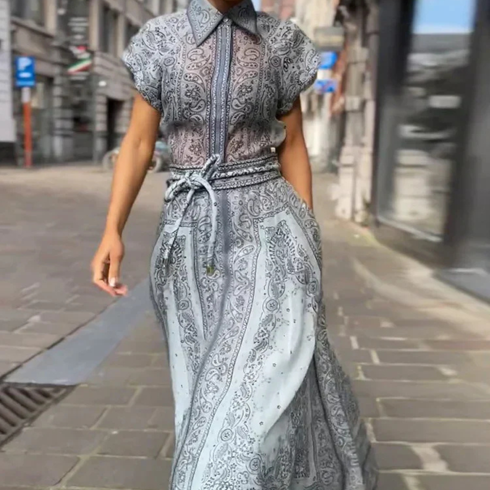 Michelle – Sommerliches Hemdblusenkleid