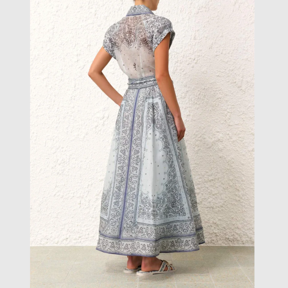 Michelle – Sommerliches Hemdblusenkleid