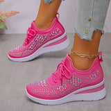 Orthopädische Sneakers für Damen mit Fußbett – Rosa