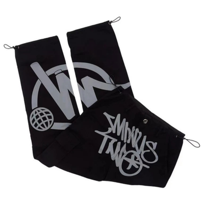 Herren Retro Cargo Gerade Bein Bedruckte Baggy Hose | Straßenmode