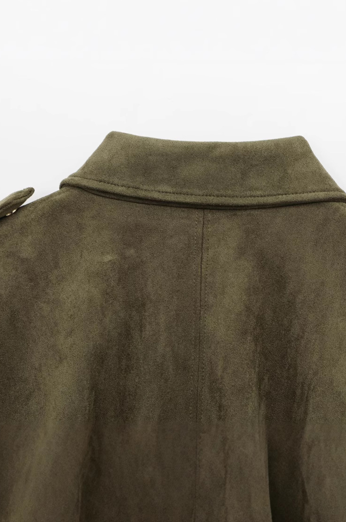 SAGE™ Sofia – Suede Jacket in Green