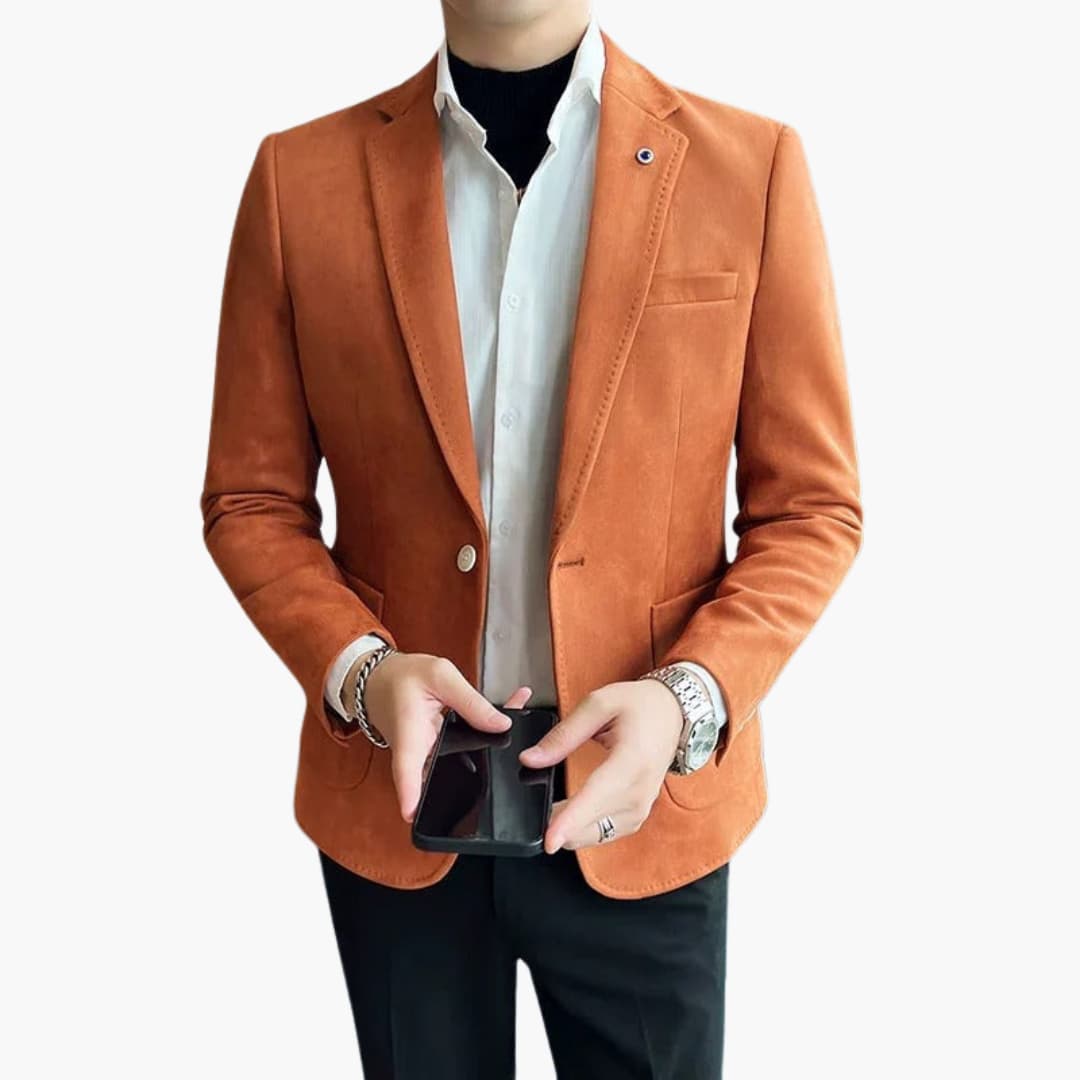 Taillierter Blazer - Modern Fit Herren Sakko für Events