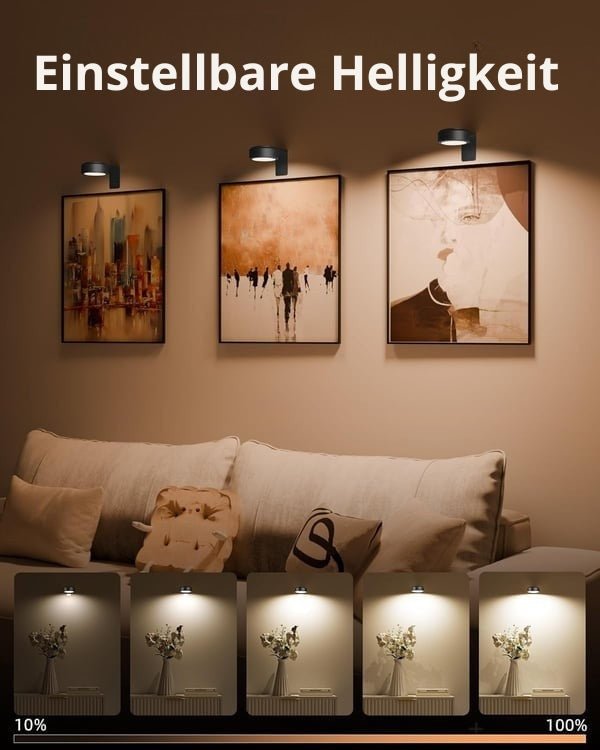 GlowFrame - Magnetisches Mallicht mit 13 Beleuchtungsmodi ( 3er-Pack )