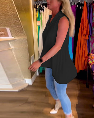 Rowland - Ärmelloses Oberteil Mit Rüschen