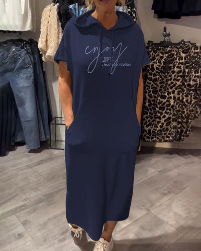 VALE | Saskia™ – Casual Hoodie Dress