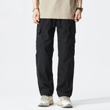 Emil | Herren Cargo Pants Brighton mit komfortabler Passform – Schwarz