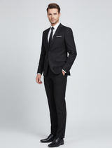 Andreas | Herren Frühlings Zweiteiliges Anzug Set – Schwarz