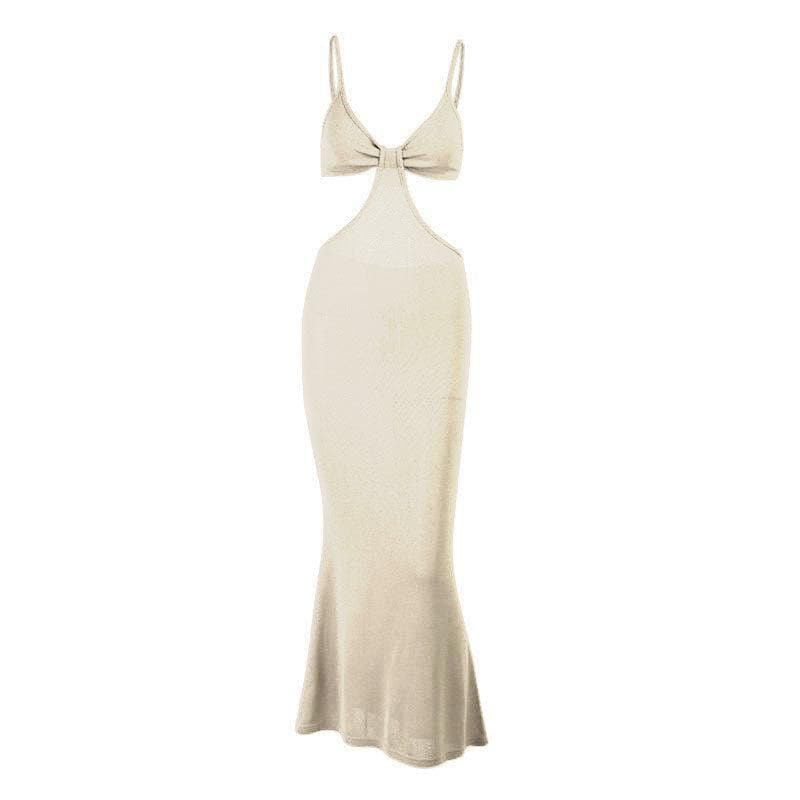 VALE | Cut-Out Cami Dress with Side Slits – Seductive & Feminine
