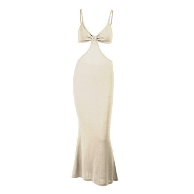 VALE | Cut-Out Cami Dress with Side Slits – Seductive & Feminine