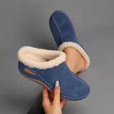 Amelia | Damen Sandalen Slip-On weich modern elegant – Blau