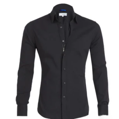 Tailliertes Button Down Hemd Für Herren | Formal