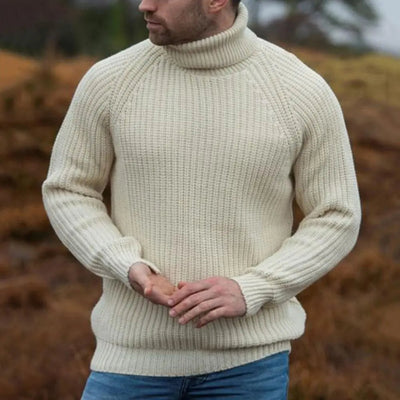 Warmer Strick Rollkragenpullover