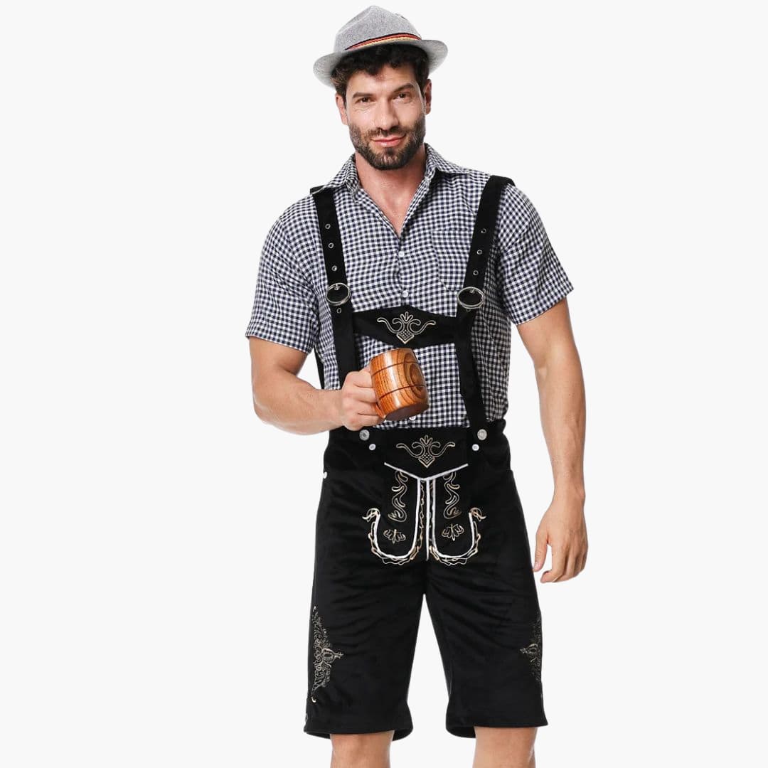 Traditionelle Lederhosen für Herren - Oktoberfest 2025