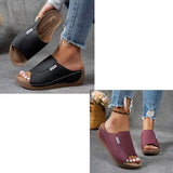 Liza | Einfarbig Fußgewölbeunterstützend Atmungsaktiv Damen Schuhe – Schwarz+Lila (2 Stück)