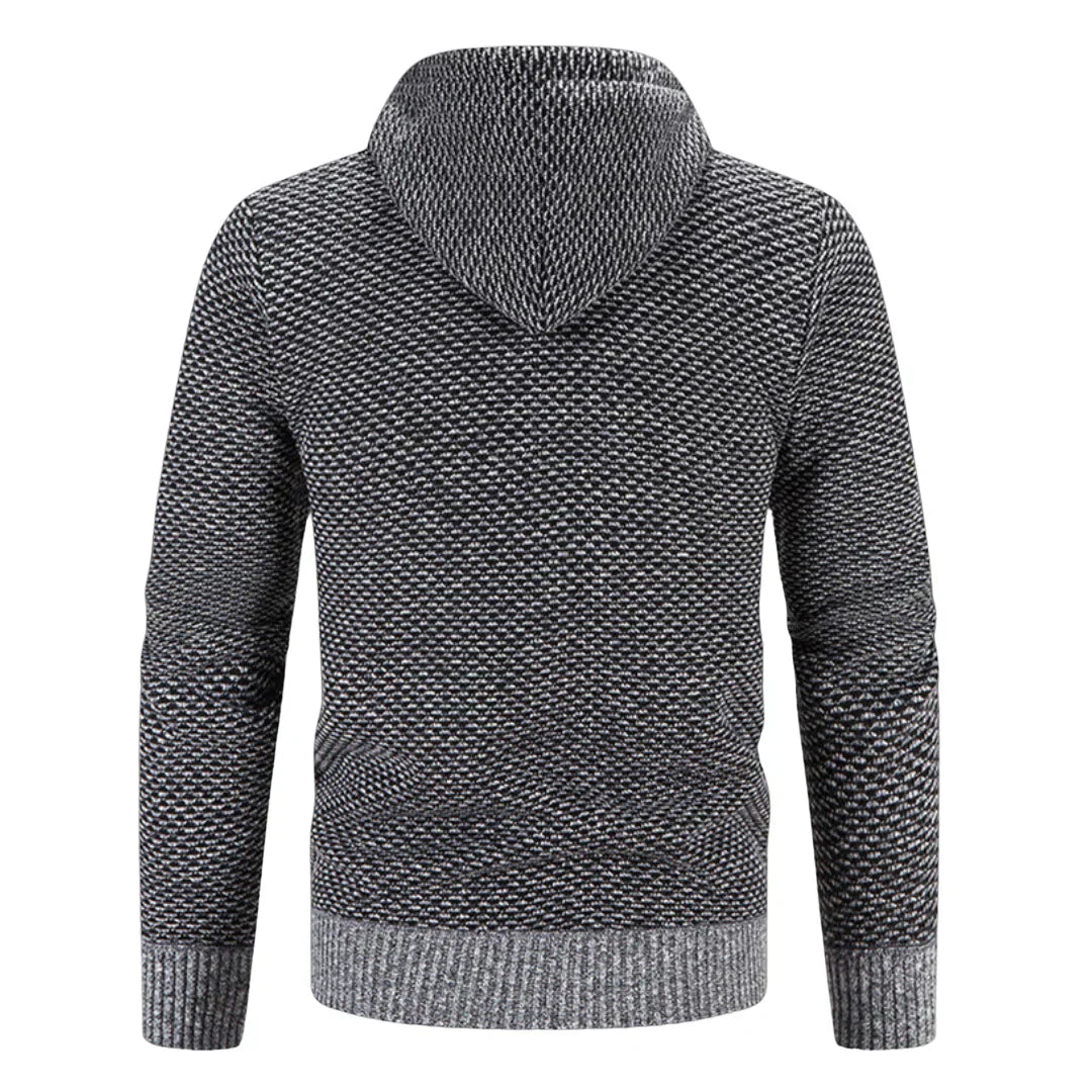 Drew | Pullover mit Reißverschluss und Kapuze