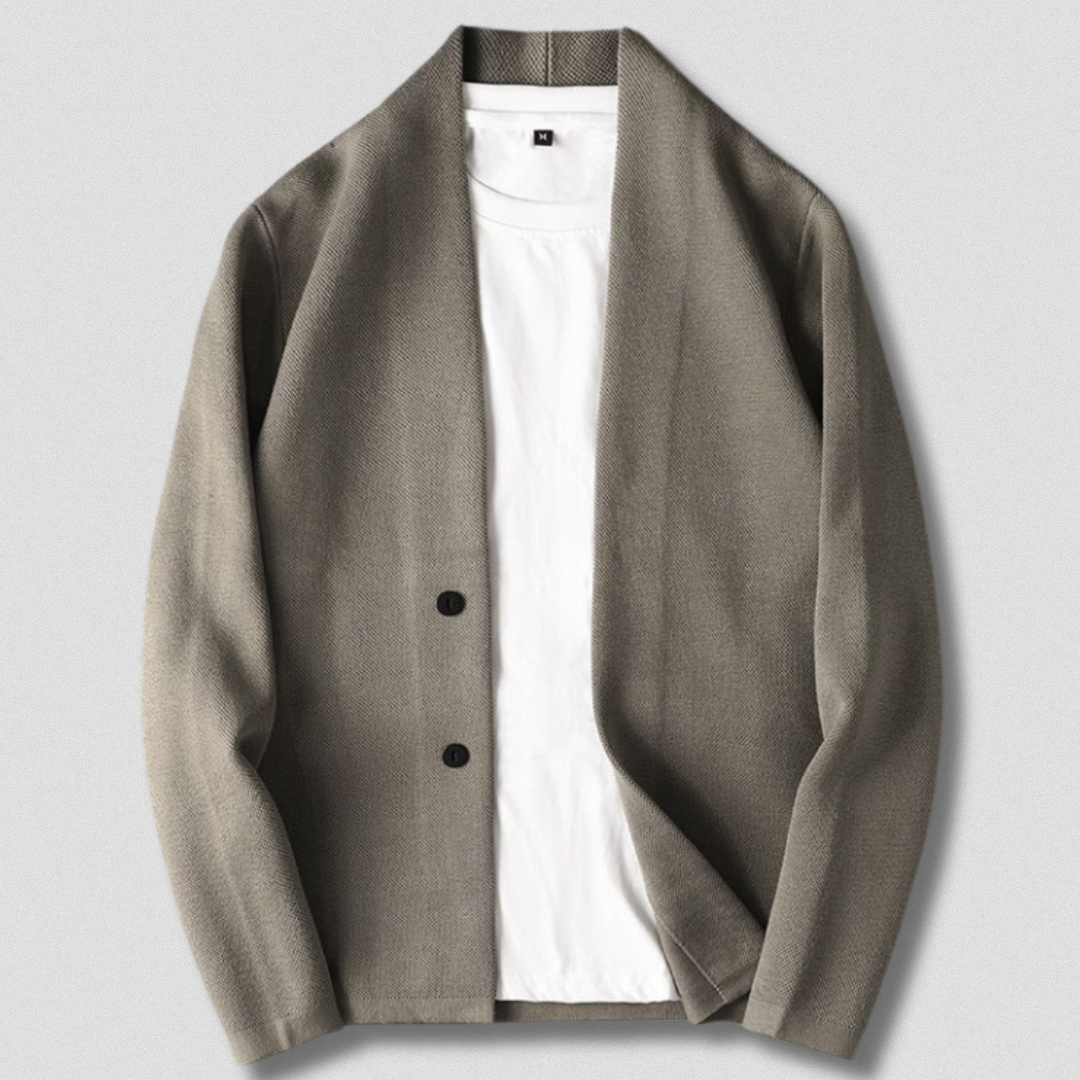 Alberto | Maßgeschneiderte Strickjacke für Herren Premium