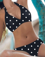 Addie - Stilvolles Bikini-Set mit hoher Taille für Damen – Schwarz