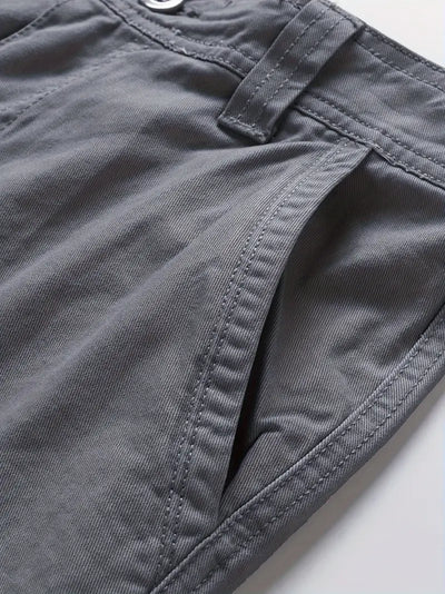 Mauro - Elegante Kurze Hose Mit Mehreren Taschen