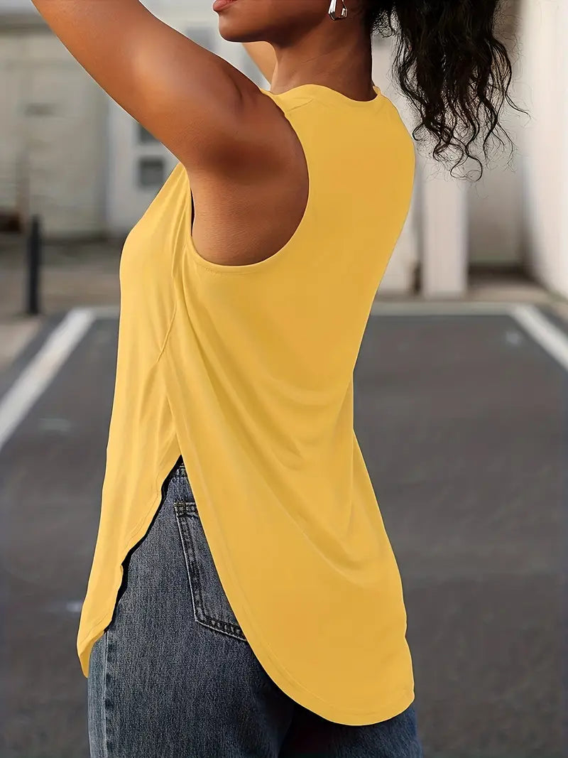 Desirae - Atmungsaktives ärmelloses Hemd