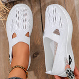 Orthopädische Slipper für Damen – Weiß