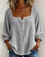 Britta | Damen Bluse – Elegante Damenbluse für Alltag & Büro 2026 – Grau (Ausverkauft)
