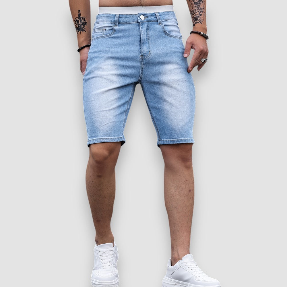 Lior | Stretch Denim Shorts