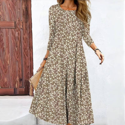 Yoni - Vintage Kleid mit Blumenmuster