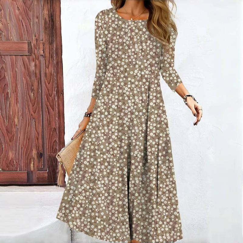 Yoni - Vintage Kleid mit Blumenmuster