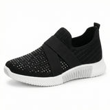 Amelia | Orthopädische Slip-On Sneaker Für Damen Mit Komfortabler Passform – Schwarz