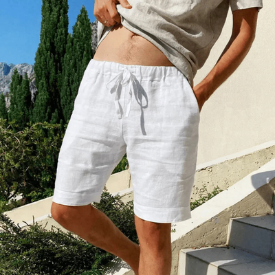 Luc – Luftige Leinen-Shorts für Herren